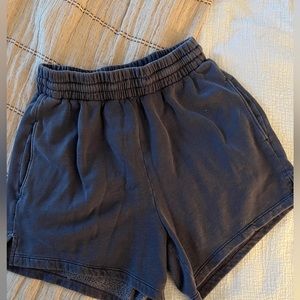Abercrombie “Soft AF” Sweatshorts - Washed Blue